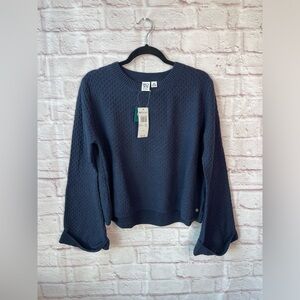 🔥Roxy Faraway Shades Sweatshirt Mood Indigo Size Medium